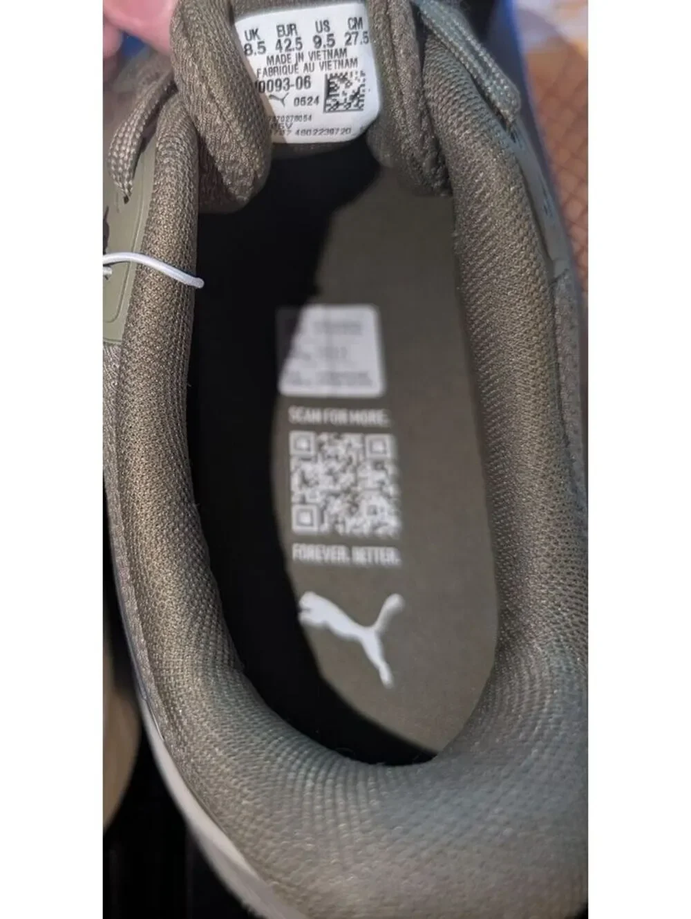 Sold...PUMA FlexFocus Lite Modern shoes in Olive-Desert Dust